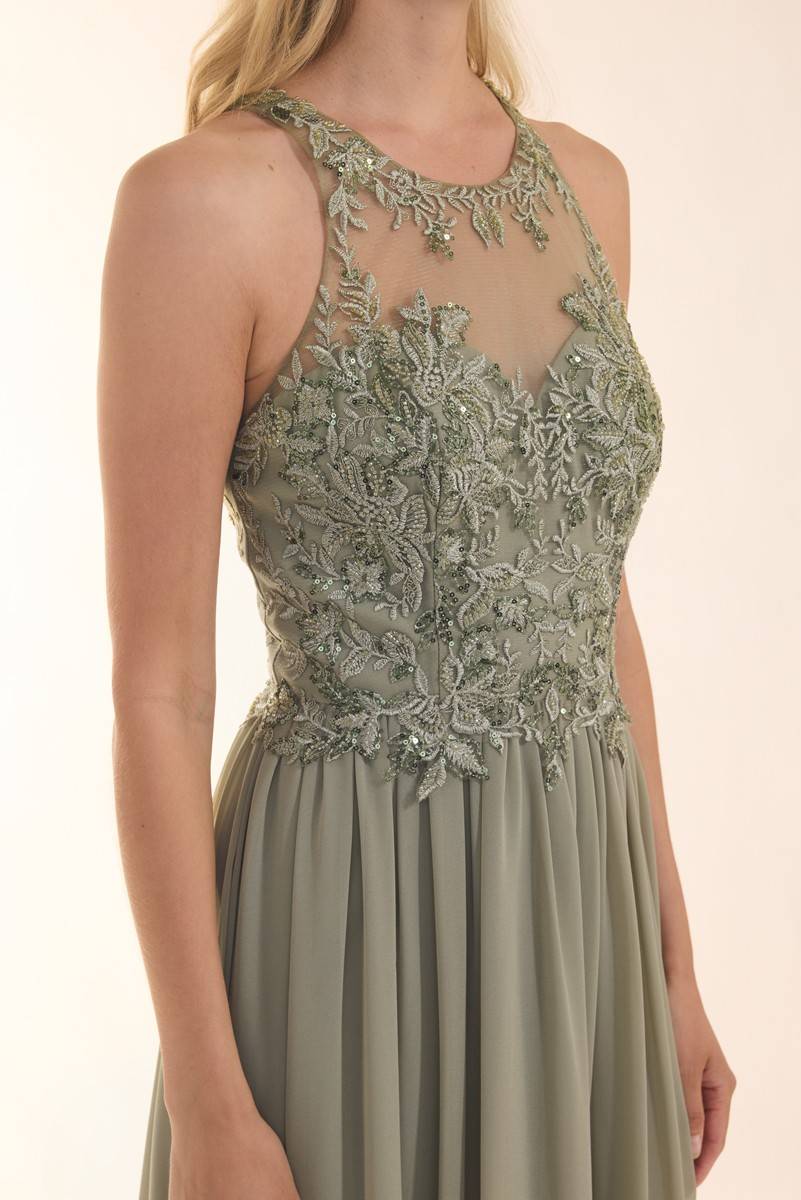 ﻿Laona DREAMY BLOSSOM DRESS Maxikleid aus Chiffon Große Rabatte