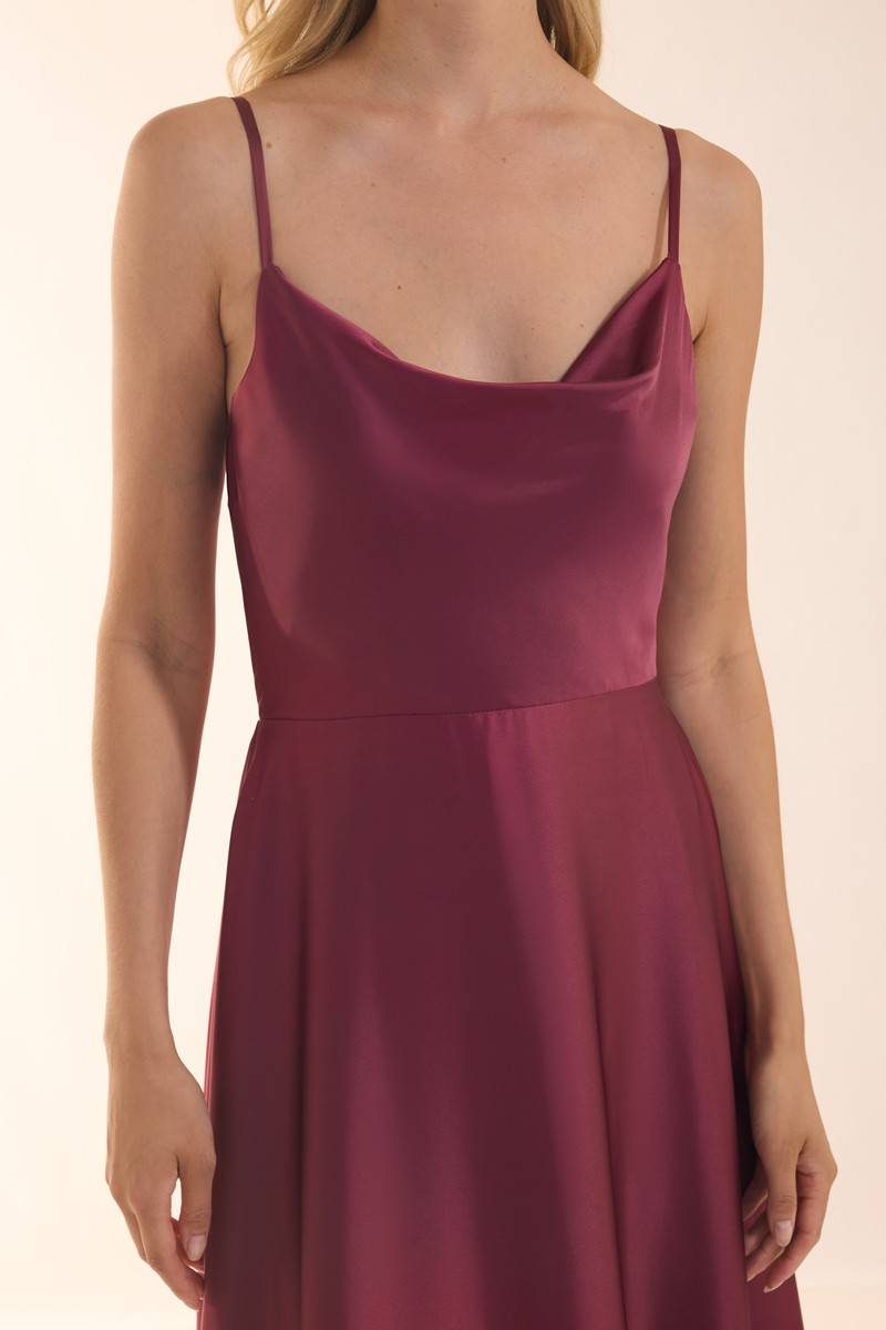 Laona ICONIC BOW DRESS Maxikleid aus Satin Begrenzte Freigabe