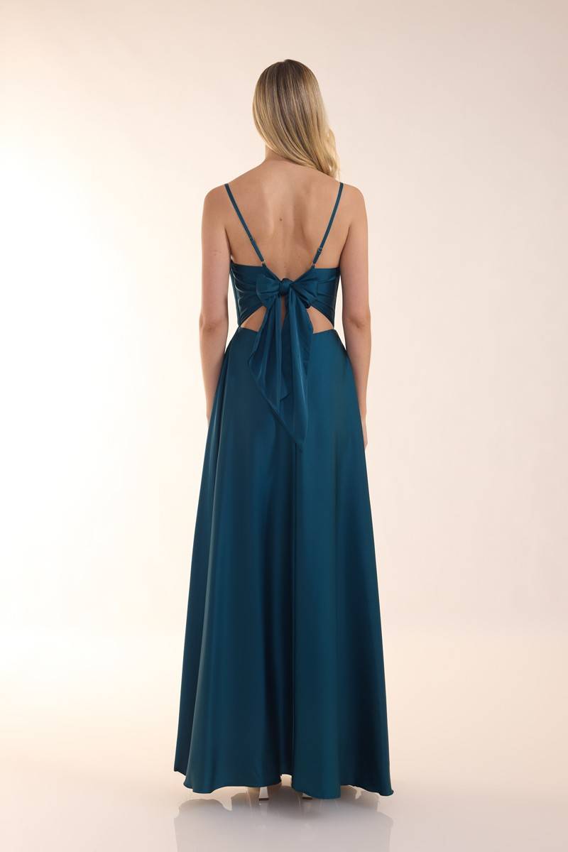 Laona ICONIC BOW DRESS Maxikleid aus Satin JETZT KAUFEN