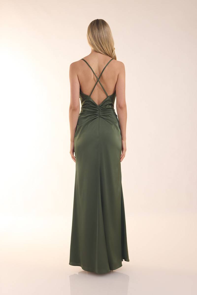 Laona SATIN ILLUSION DRESS Maxikleid aus Satin Auslauf