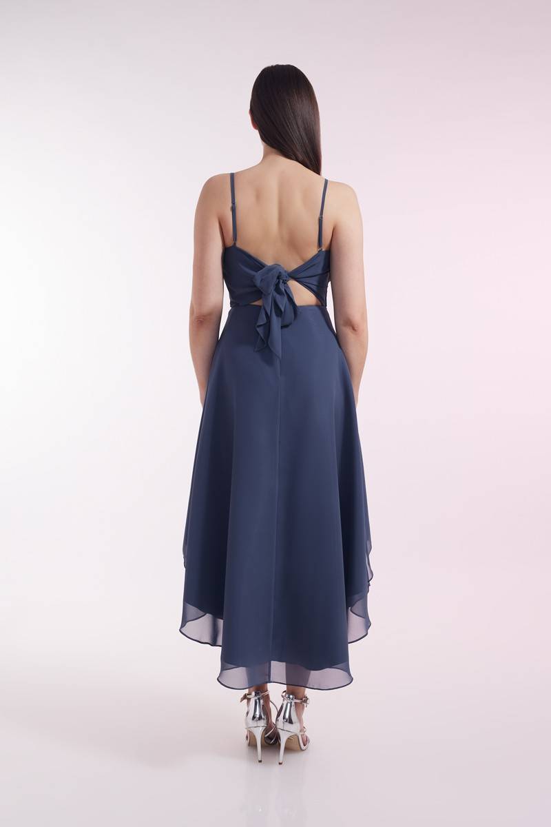 Laona SWEET BOW DRESS Vokuhila-Kleid mit Schleife aus Chiffon Günstiger Verkauf