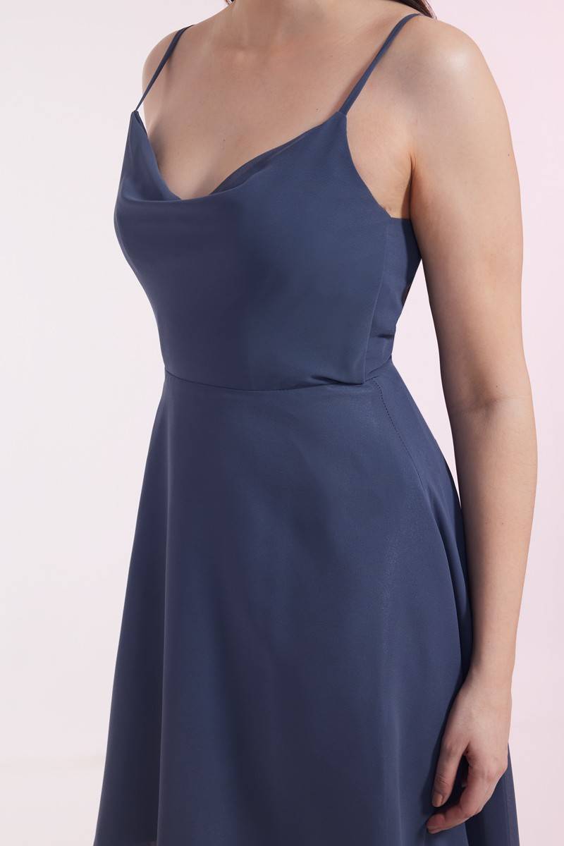 Laona SWEET BOW DRESS Vokuhila-Kleid mit Schleife aus Chiffon Günstiger Verkauf