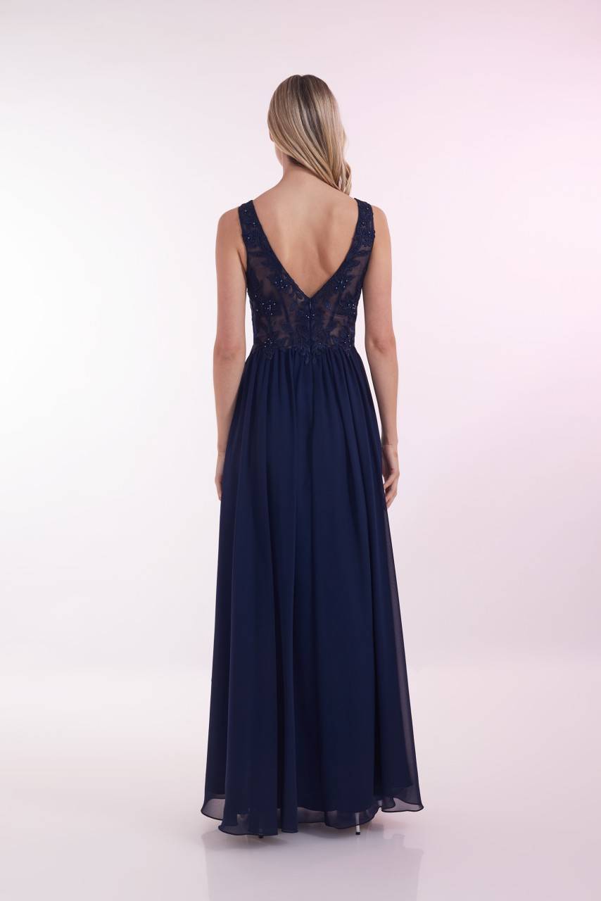 Laona BLOSSOM DRESS Besticktes Maxikleid aus Chiffon Jubiläumsangebot