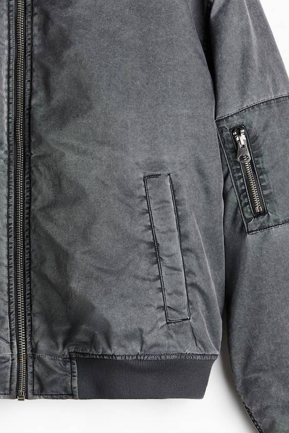 HM Oversized Pilotenjacke im Washed-Look Zeitbegrenzte Promotion