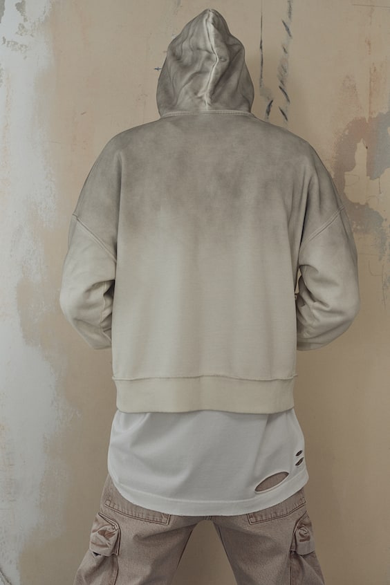 HM Bedruckter Hoodie in Oversized Fit Bis zu 60% Rabatt