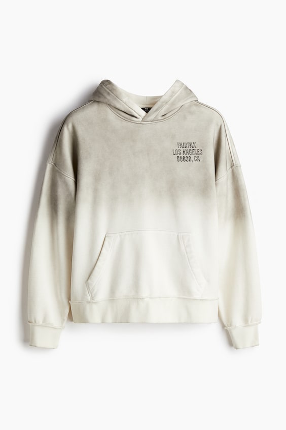 HM Bedruckter Hoodie in Oversized Fit Bis zu 60% Rabatt