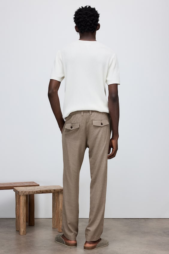 HM Twillhose in Regular Fit Nur für heute