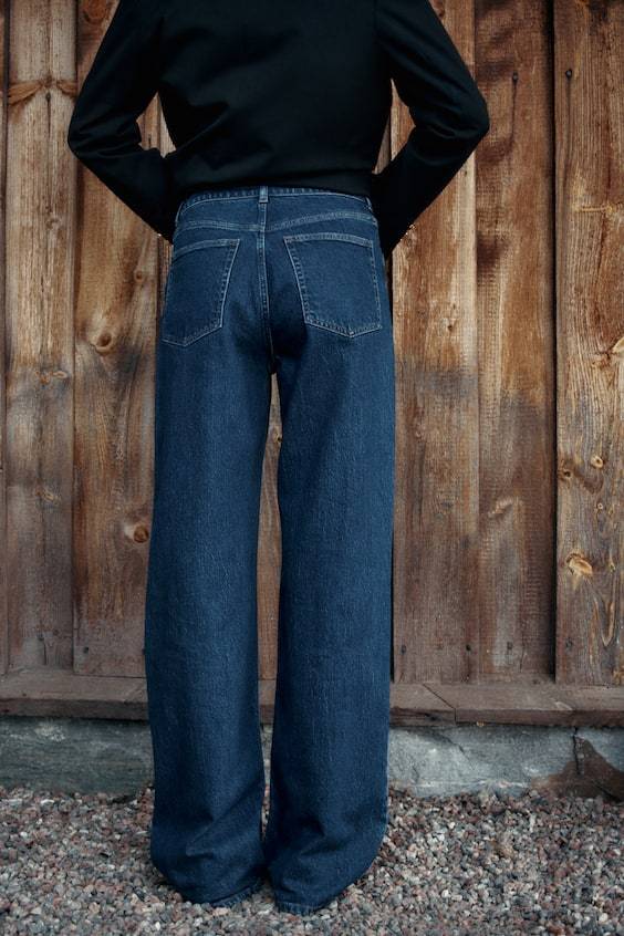 HM Wide High Jeans zollfrei