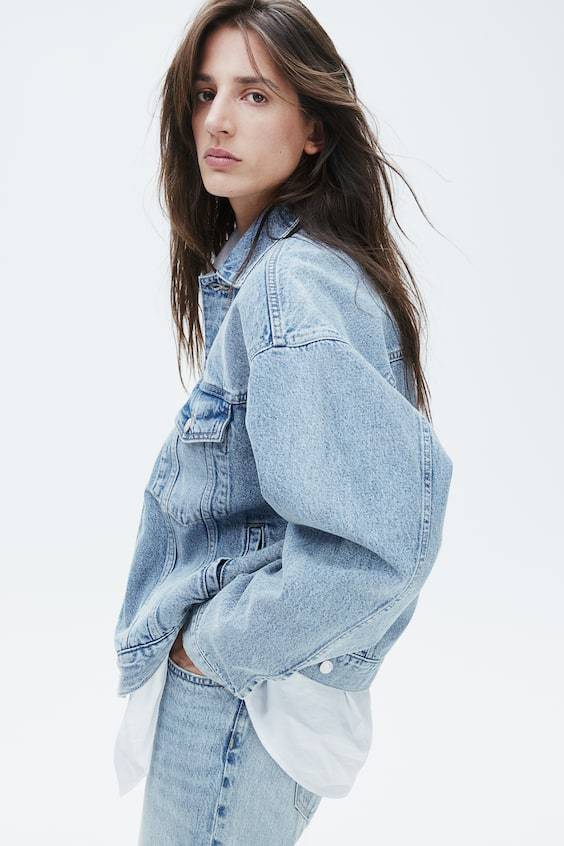 HM Oversized denim jacket Meist gekauft