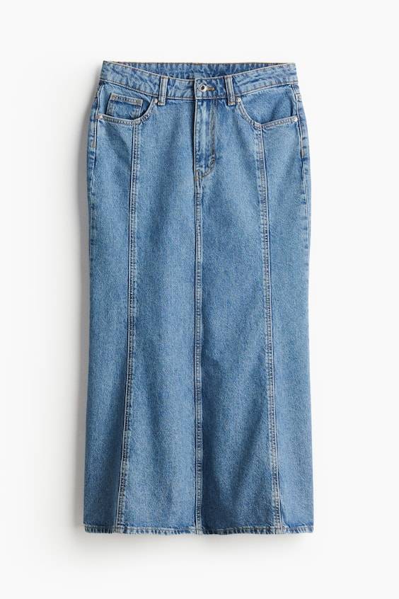 HM Ausgestellter Denimrock Fabrikpreis