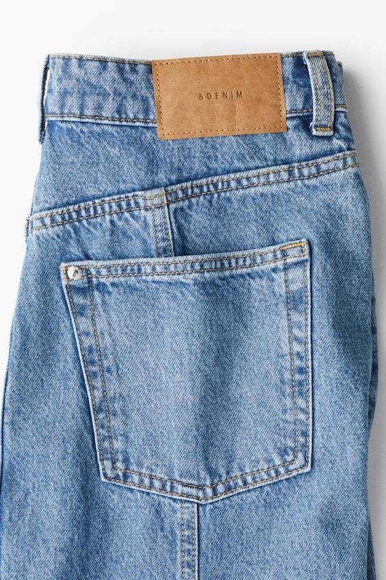 HM Ausgestellter Denimrock Fabrikpreis