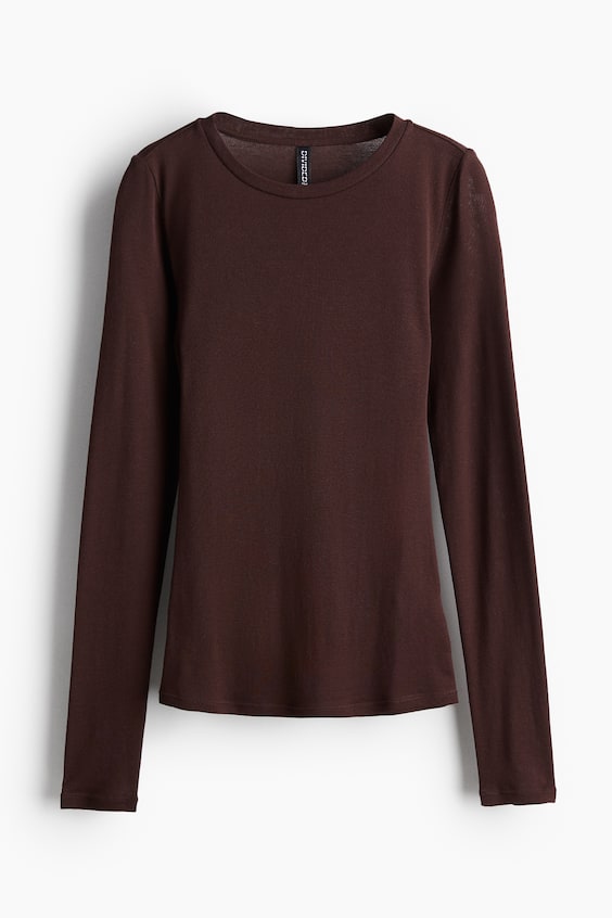 HM Langarmshirt aus Jersey Sonderangebot