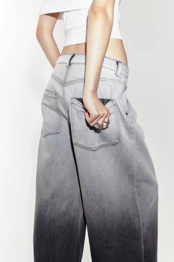HM Weite Twillhose Flash Sale