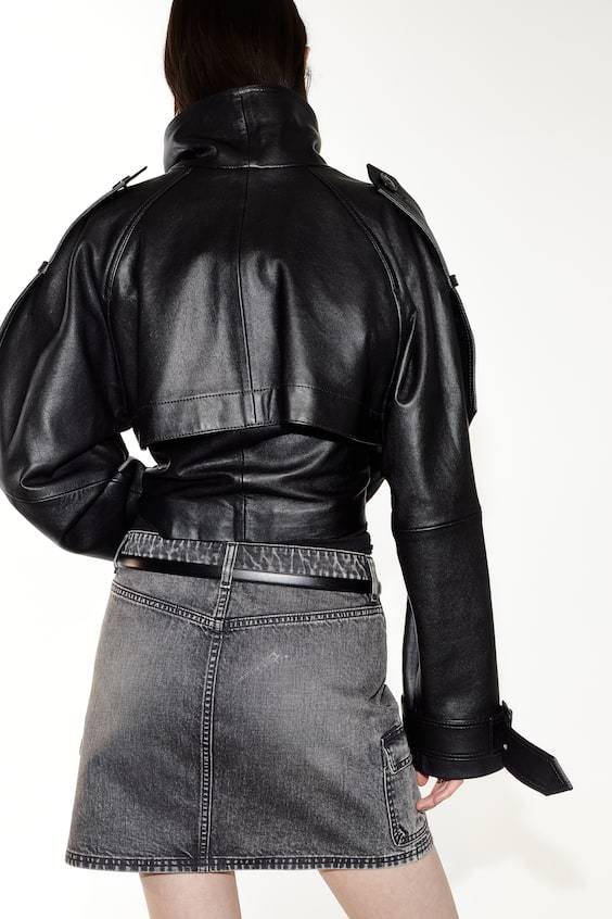 HM Cargo-Minirock aus Denim Begrenztes Angebot