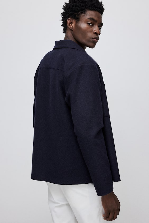 HM Overshirt aus Wollmix Regular Fit Hotsell