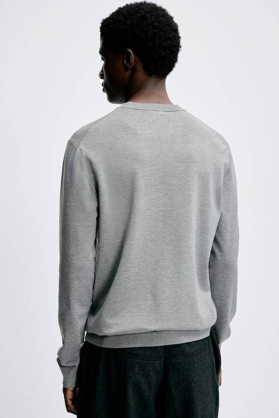 HM Feinstrickpullover Slim Fit Flash Sale