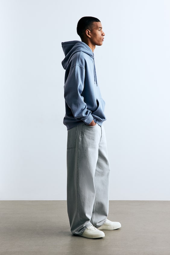 HM Hoodie in Loose Fit Begrenztes Angebot