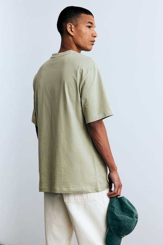 HM T-Shirt in Loose Fit Neueste Mode
