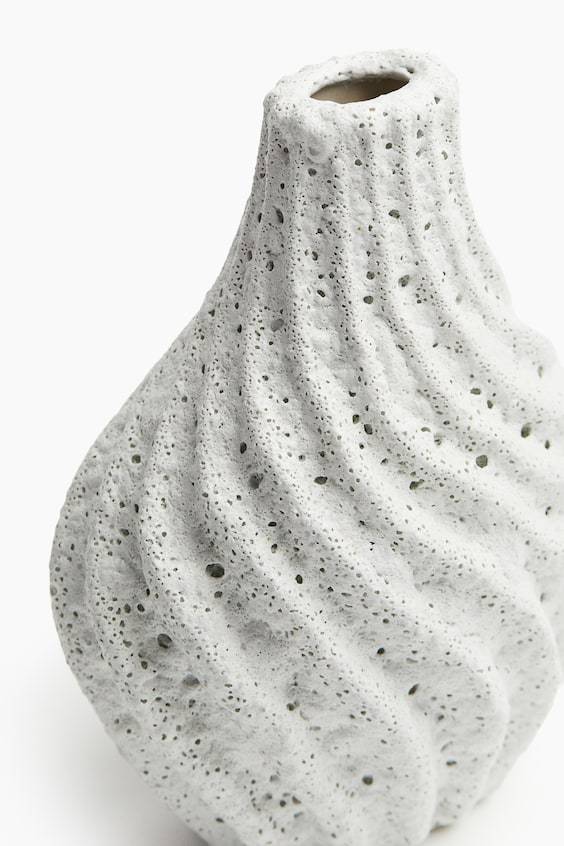 HM Vase aus Steingut Letzter Tag