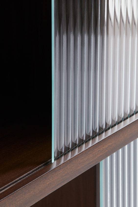 HM Holzschrank mit Glastüren Bis zu 60% Rabatt
