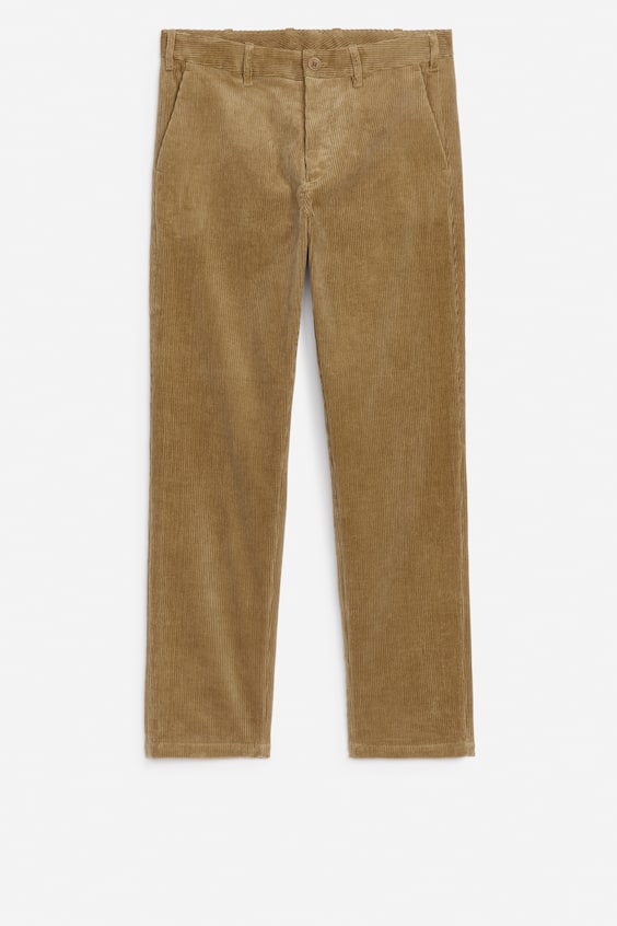HM Gerade geschnittene Chinohose aus Cord Outlet