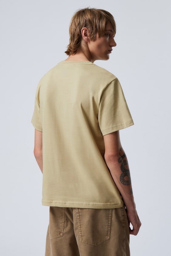 HM Kastiges T-Shirt mit Grafikprint Verkauf