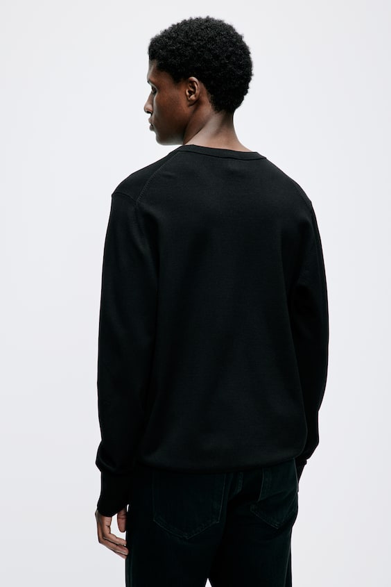 HM Feinstrickpullover Slim Fit Flash Sale