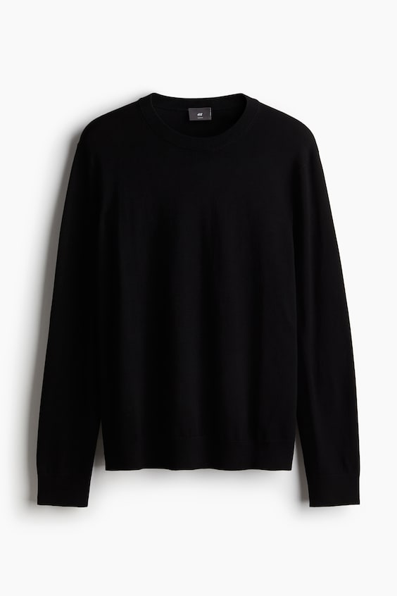 HM Feinstrickpullover Slim Fit Flash Sale