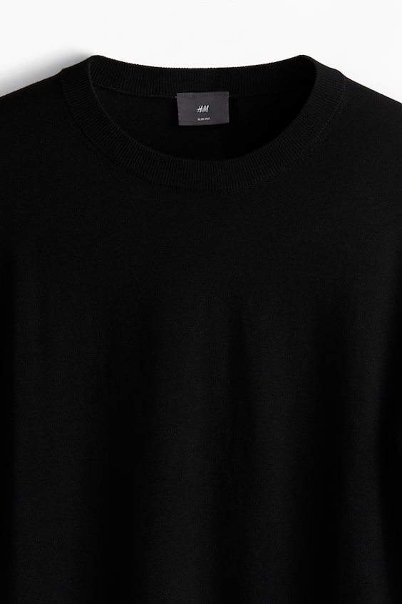 HM Feinstrickpullover Slim Fit Flash Sale