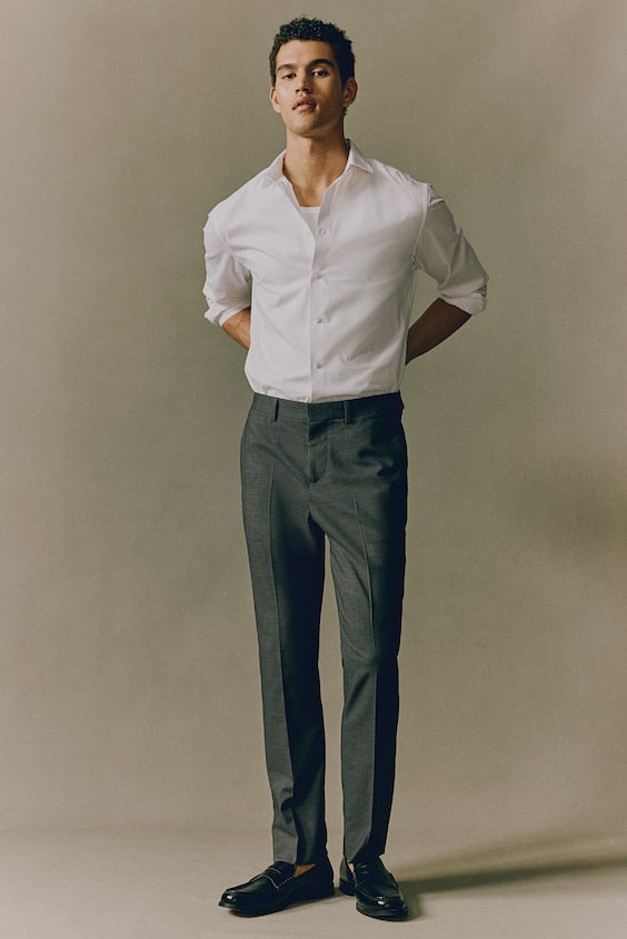 HM Anzughose in Slim Fit Preisnachlass