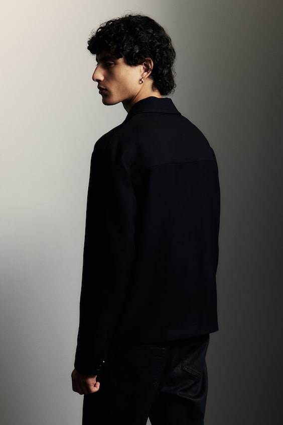 HM Twill-Shacket in Regular Fit Nur für heute