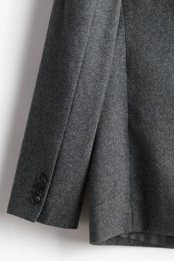 HM Jackett aus Wollmischung in Regular Fit Discount Store für neue Produkte