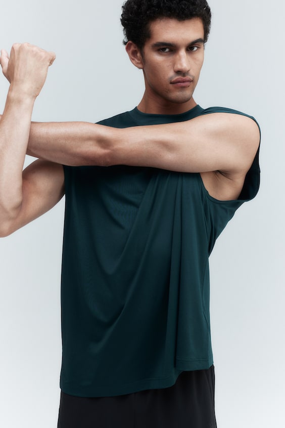 HM Loose Fit Sports vest top in DryMove™ Super Rabatt