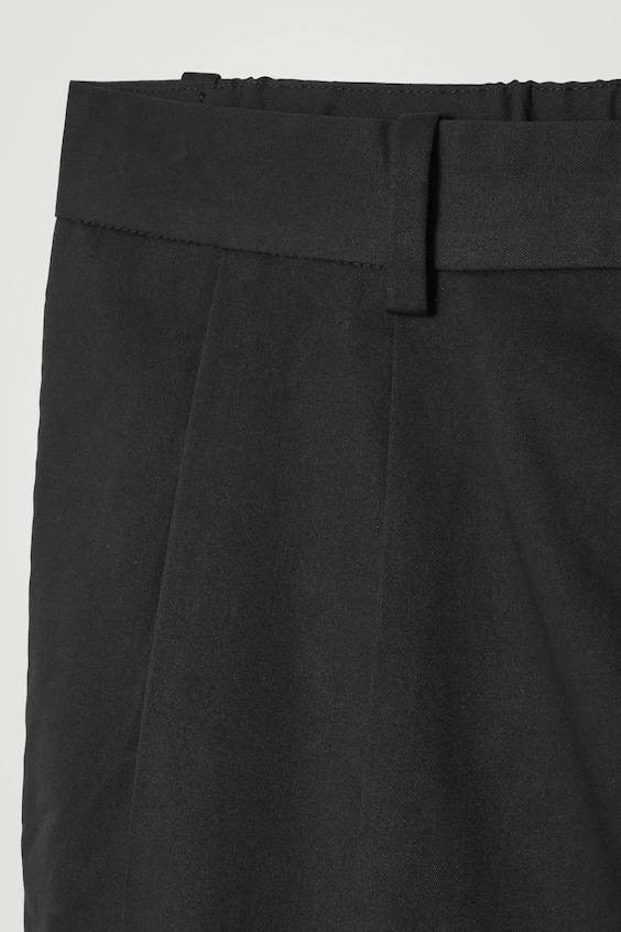 HM BAUMWOLLHOSE MIT FALTEN 50% Rabatt mit kostenlosem Versand