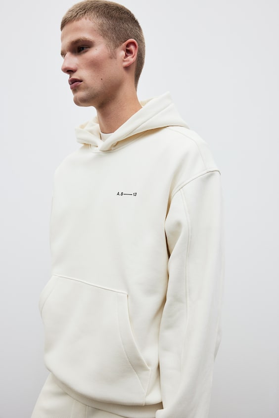 HM Bedruckter Hoodie in Oversized Fit Begrenzt auf 3 Tage