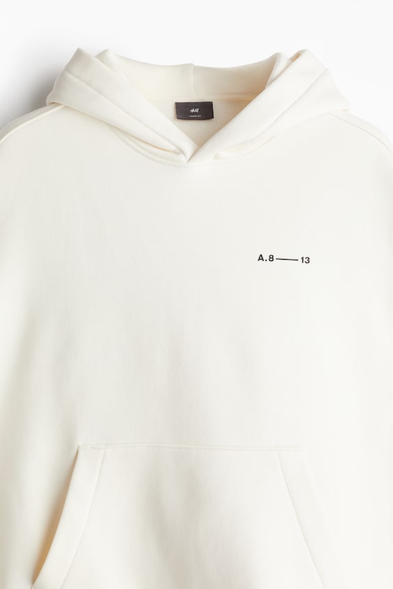 HM Bedruckter Hoodie in Oversized Fit Begrenzt auf 3 Tage