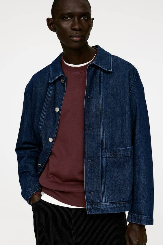 HM Sweatshirt aus French Terry Im Verkauf