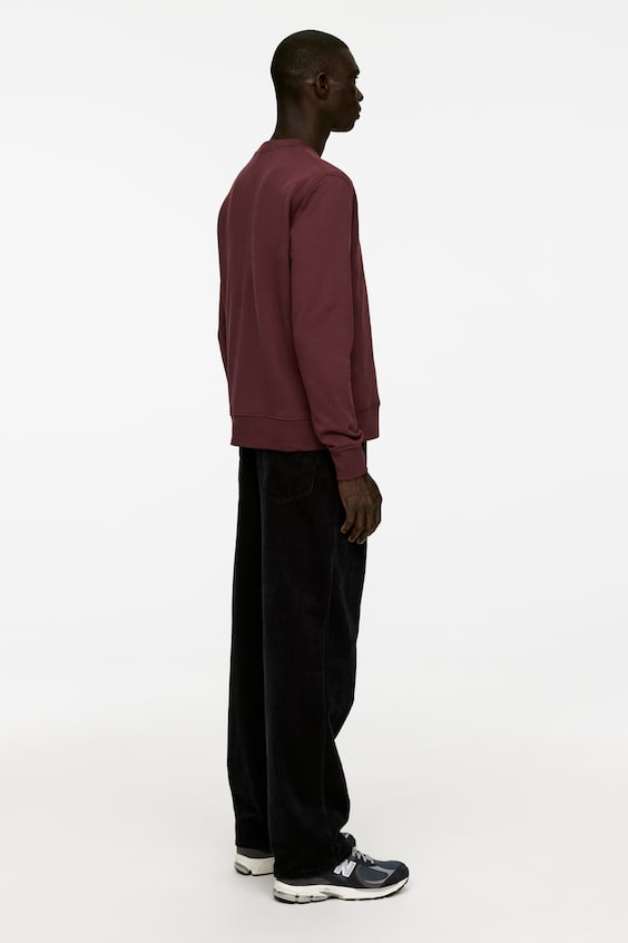 HM Sweatshirt aus French Terry Im Verkauf