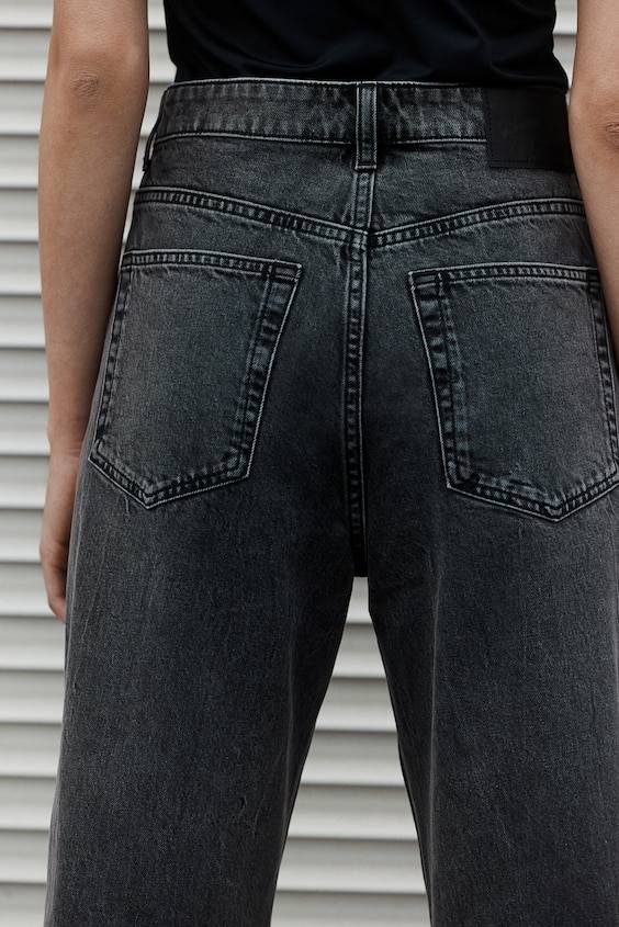 HM Wide High Jeans Preisnachlass