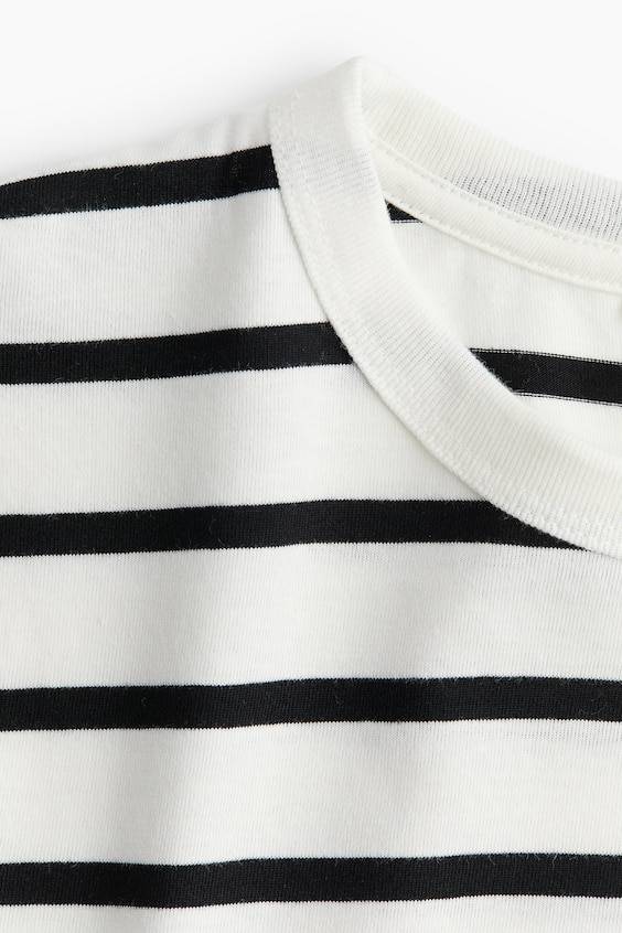 HM Shirt aus Baumwolljersey Heißer Verkauf