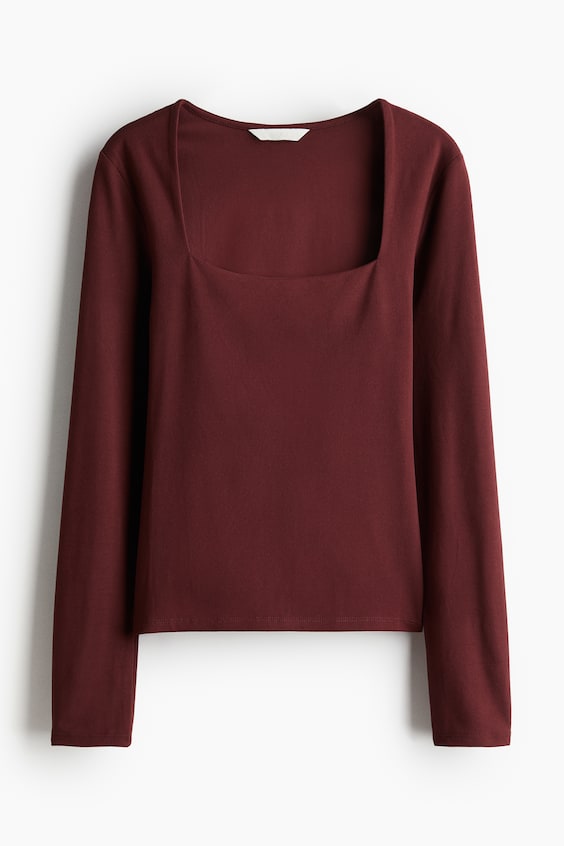 HM Langarmshirt aus Jersey Online Outlet