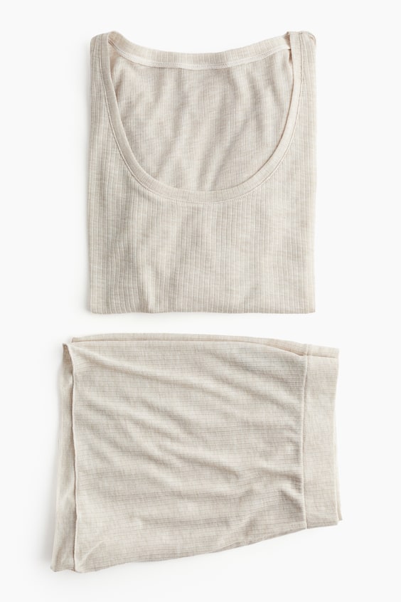HM Gerippter Pyjama Tägliche Deals
