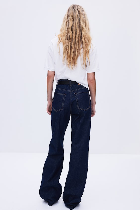HM Wide High Jeans Vierteljährliche Förderung