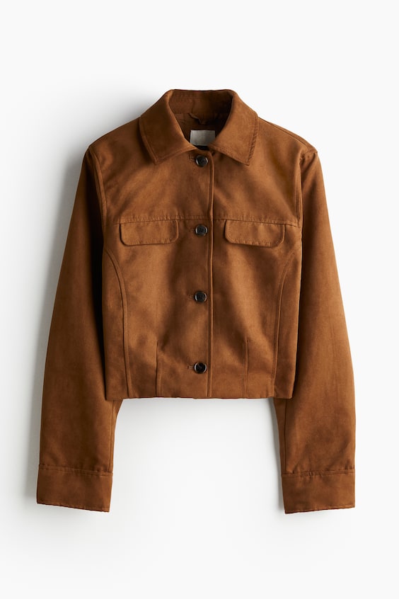 HM Jacke aus einem angerauten Stoff Discount Store für neue Produkte