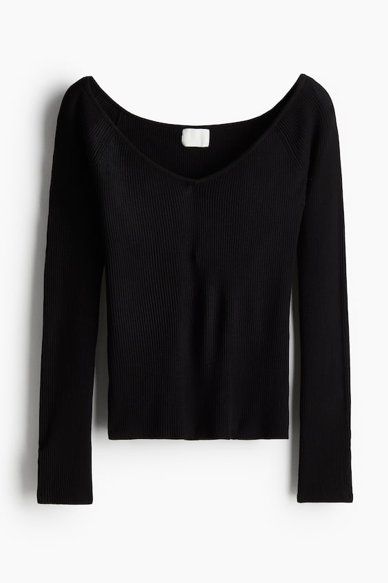 HM Off-Shoulder-Shirt Fabrikladen