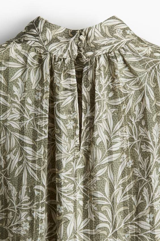 HM Gemusterte Bluse Black Friday Preise