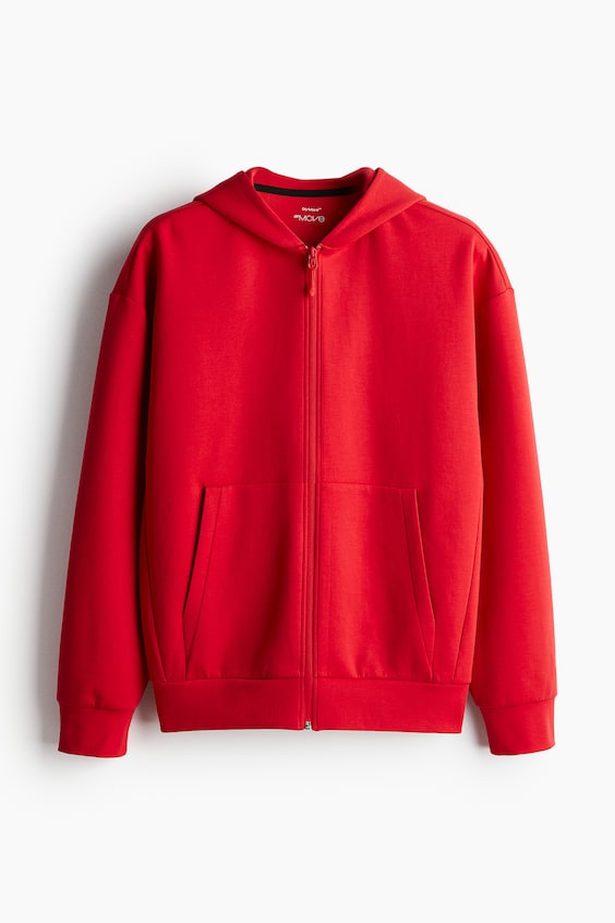 HM DryMove™ Sport-Hoodiejacke Im Verkauf