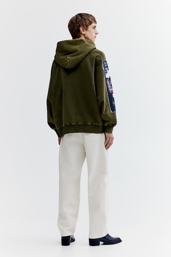 HM Baumwoll-Hoodie in Oversized Fit Rabatte dieses Monats