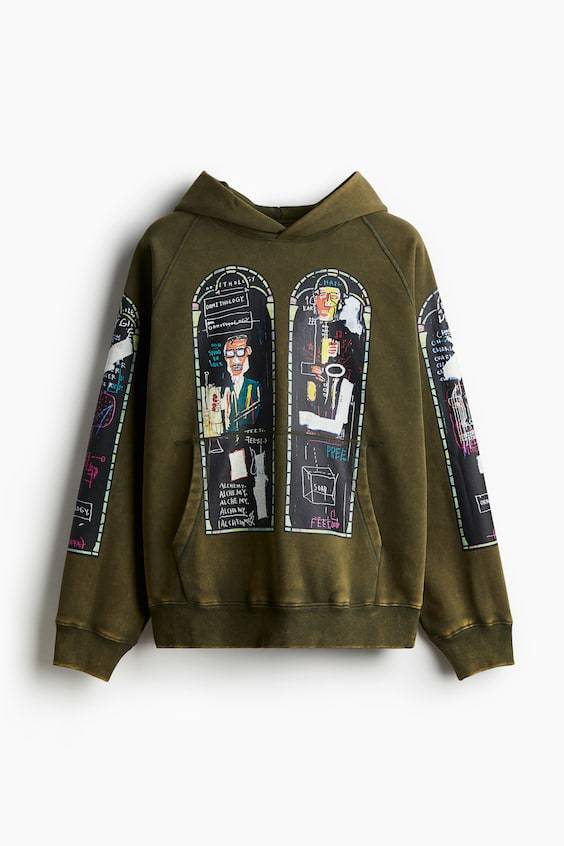 HM Baumwoll-Hoodie in Oversized Fit Rabatte dieses Monats