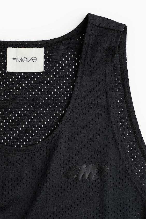 HM Oversized Fit Printed sports vest top in DryMove™ Hotsell
